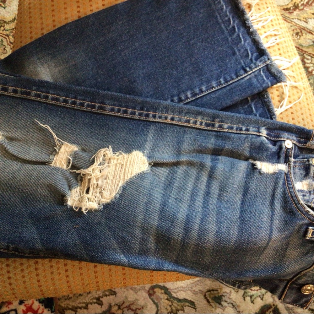 7 for all mankind cropped boot jeans